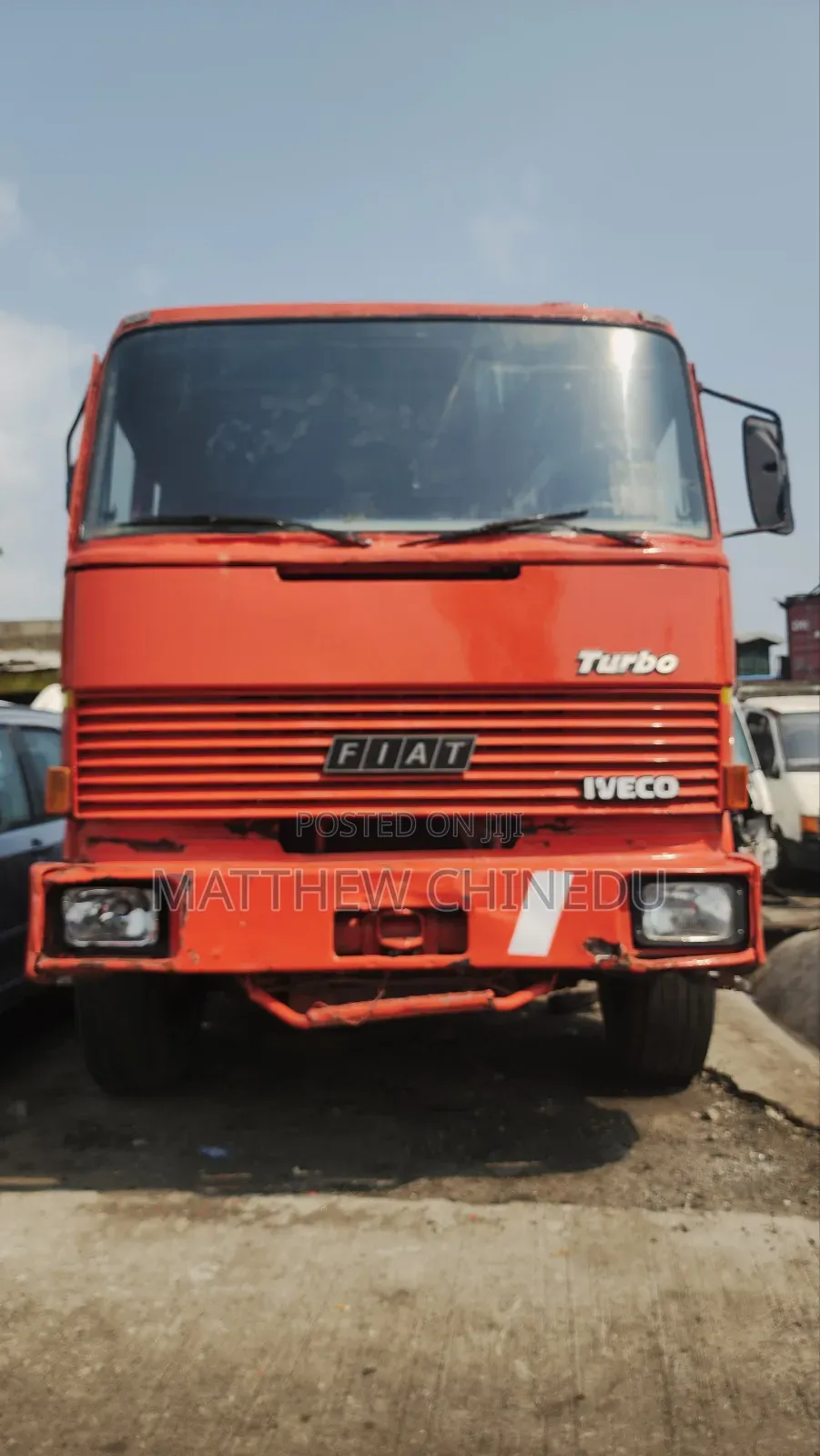Foreign Used Iveco Cap 1999 Red