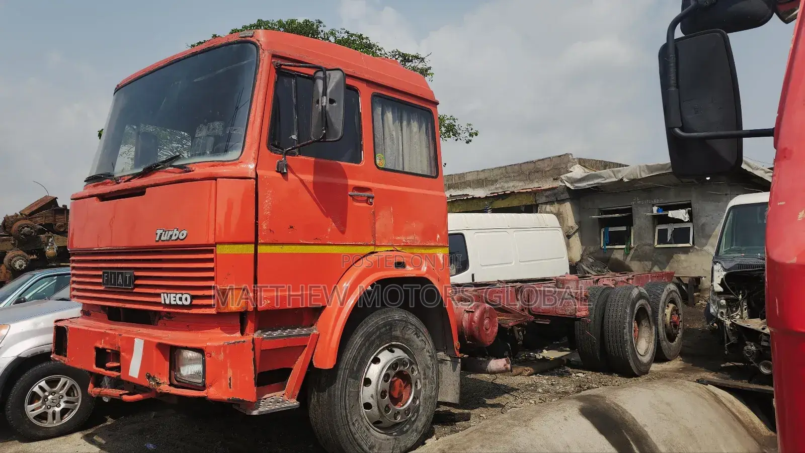 Foreign Used Iveco Cap 1999 Red