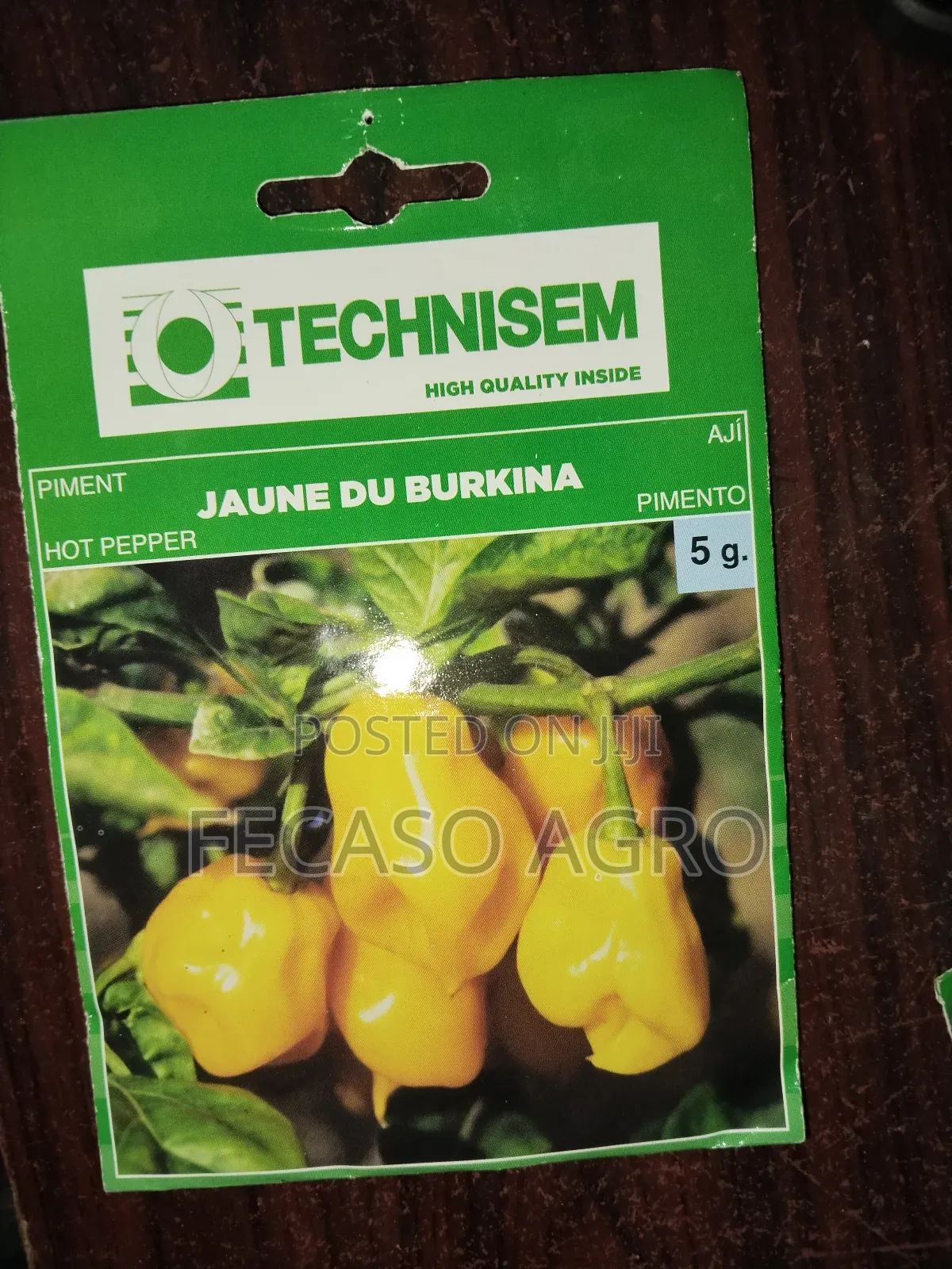 Big Sun Hot Pepper 5g and 50g