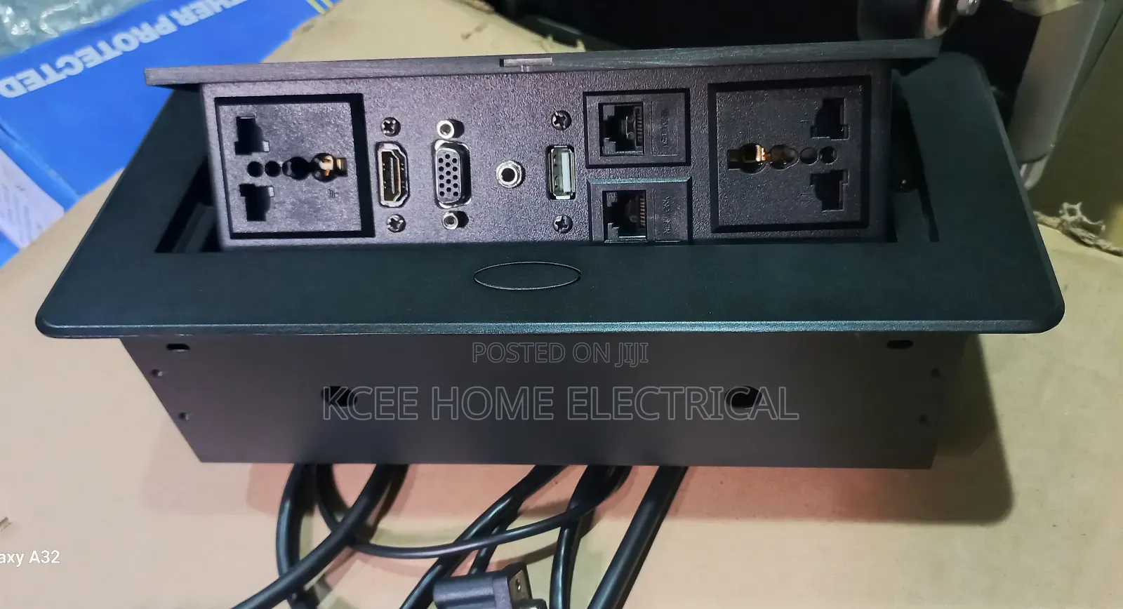 2 Way Pop-Up Table Socket With Hdmi+Usb+Network Port(Luxury Style)
