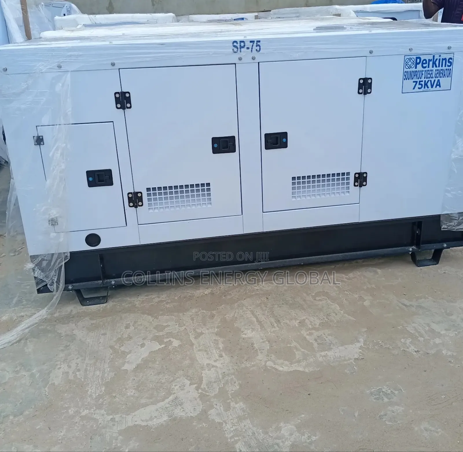 75kva Uk Perkins Soundproof Copper Coil Generator