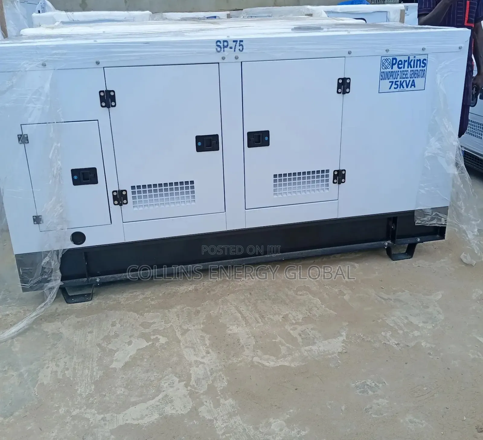 75kva Uk Perkins Soundproof Copper Coil Generator