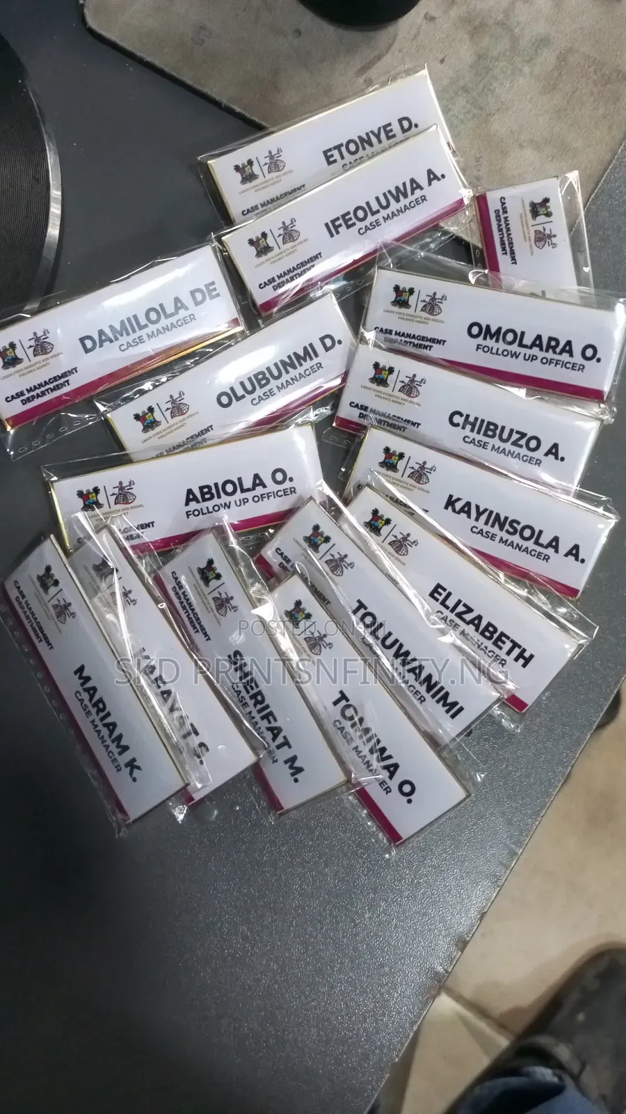 Premium Name Tag