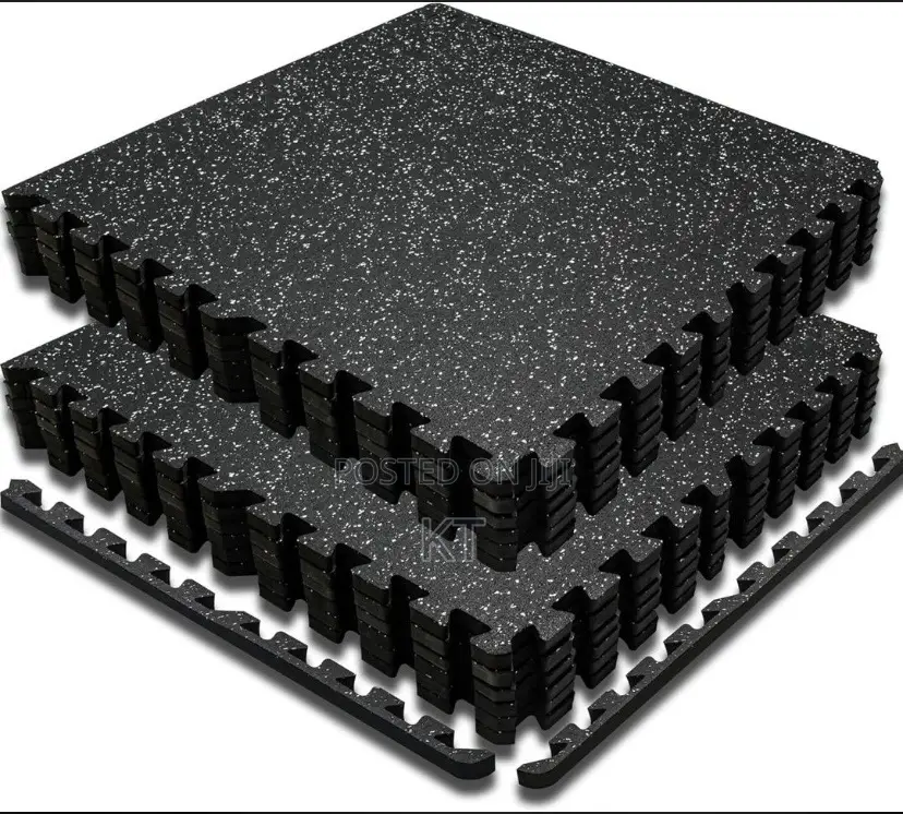 Quality Rubber Gym Floor Mat Per Square Meter (4 Pieces)