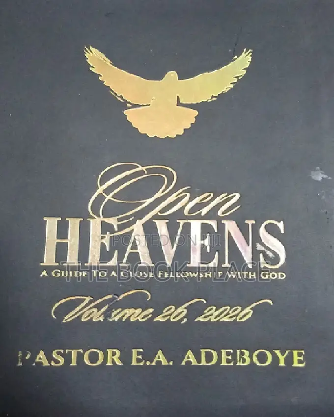 Open Heavens 2026 Leather Cover by E.A Adeboye