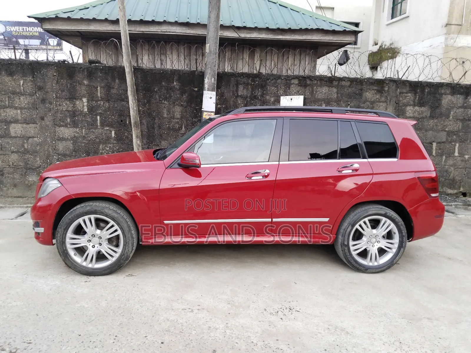 Mercedes-Benz GLK-Class 2012 Red