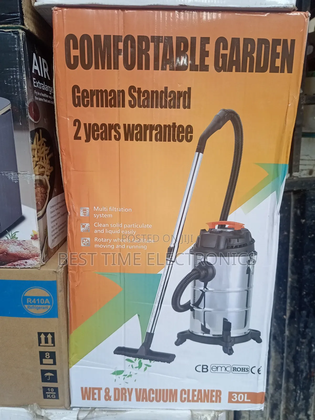Comfortable Garden 30ltrs German Wet Dry Vacuum Cleaner