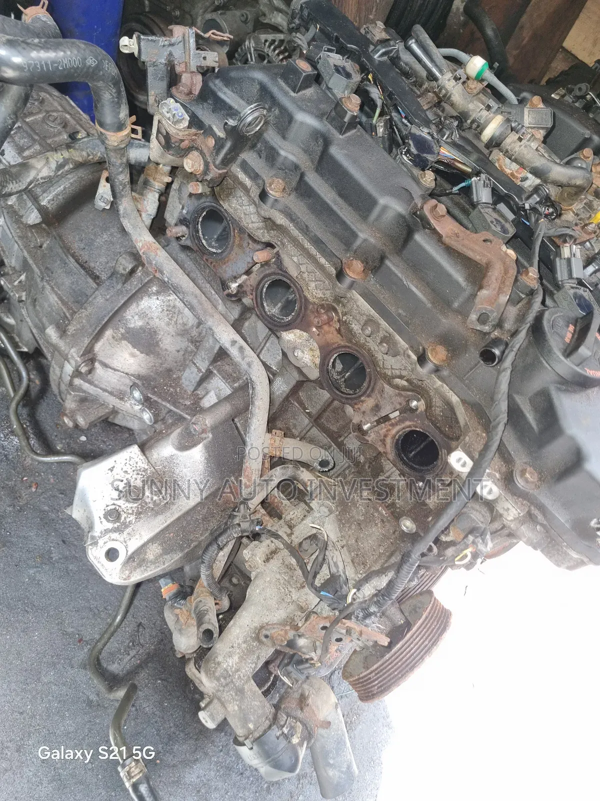 2.0liters Hyundai Genesis 4cylinder Turbo Engine, 2010 Model.