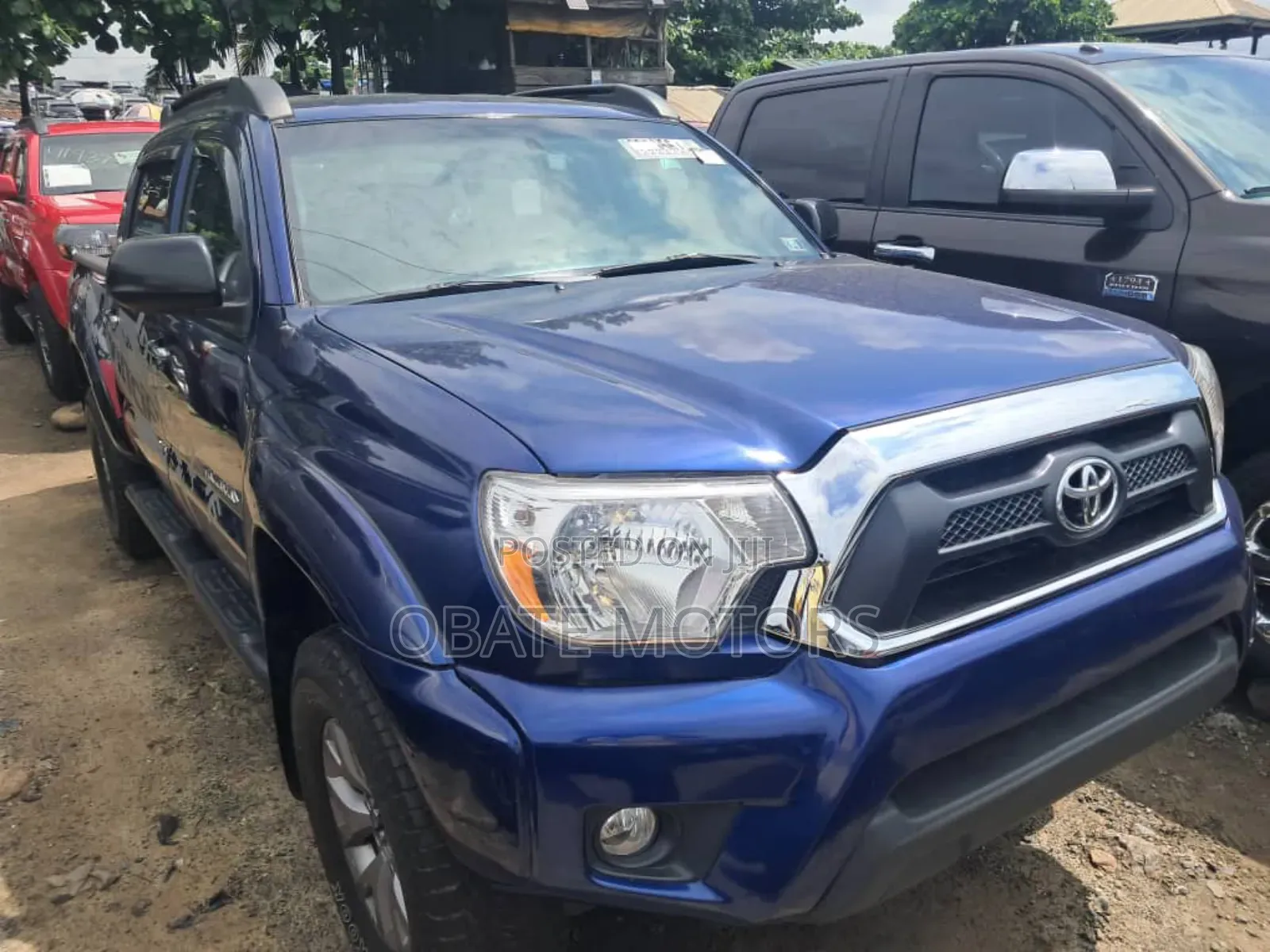 Toyota Tacoma 4dr Double Cab 5.0 ft. SB (2.7L 4cyl 4A) 2014 Blue