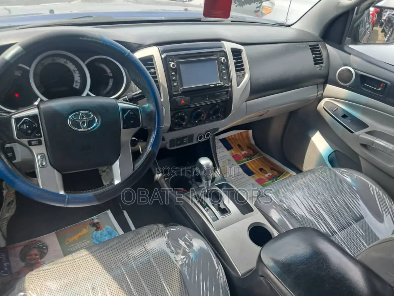 Toyota Tacoma 4dr Double Cab 5.0 ft. SB (2.7L 4cyl 4A) 2014 Blue