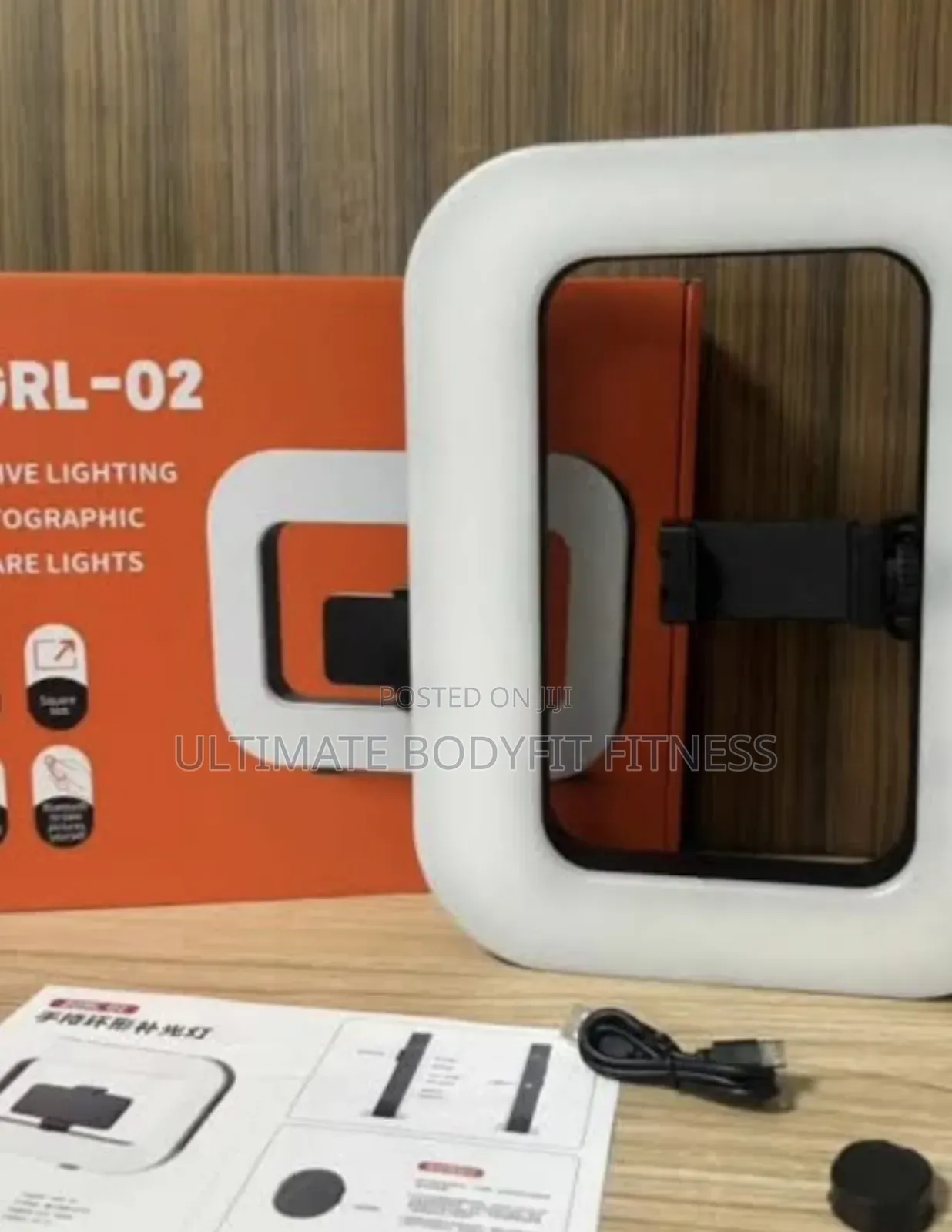 Brand New Zgrl02 Smartphone Video Rig Led Light 2 In1 Ring Light