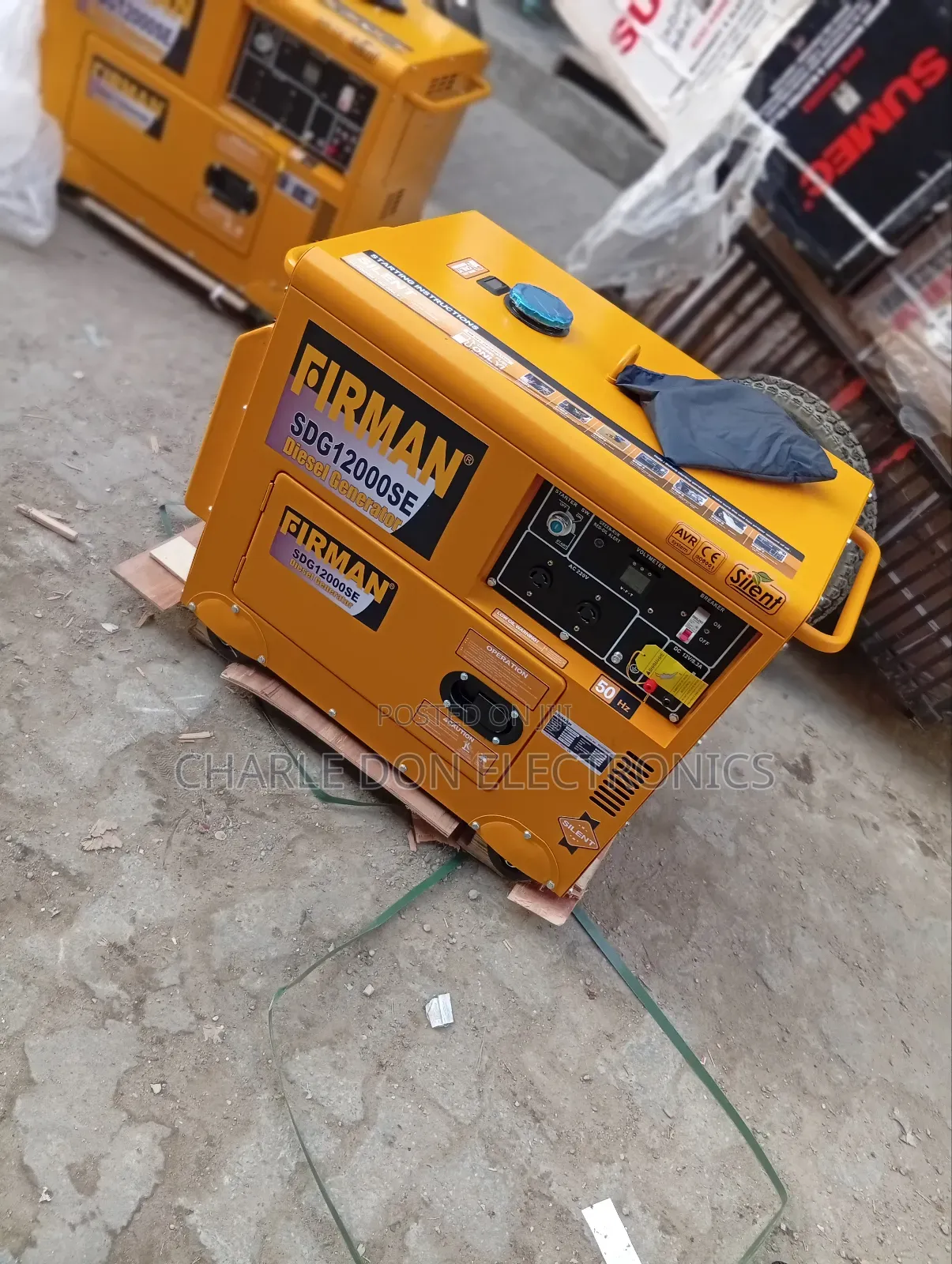 Fireman 10kva Diesel – Whisper‐Quiet,