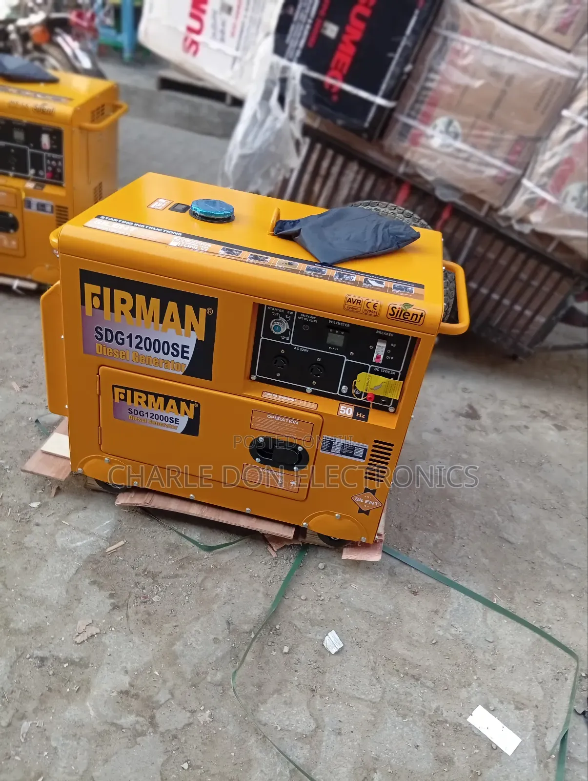 Fireman 10kva Diesel – Whisper‐Quiet,