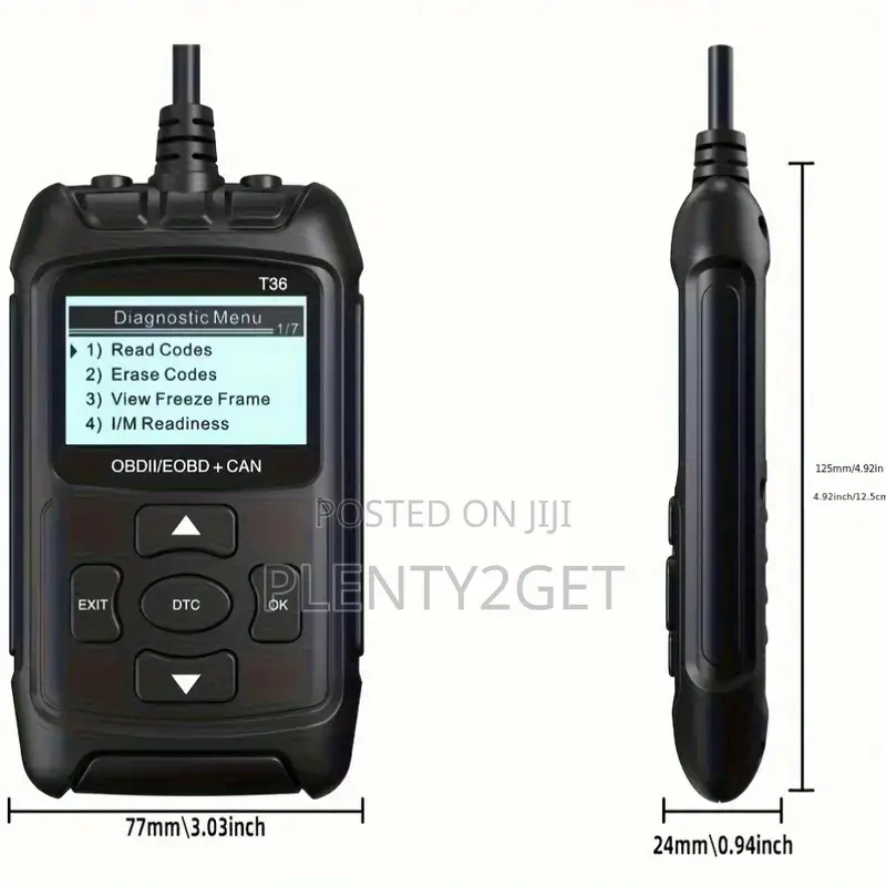 Obd2 Scanner Diagnostic Tool: All-in-One Obdii/Eobd Engine Code Reader