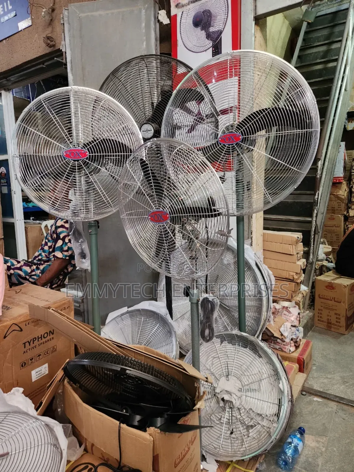 Original Ox Industria Standing Fan 18inch 20inch and 26inch All Availa