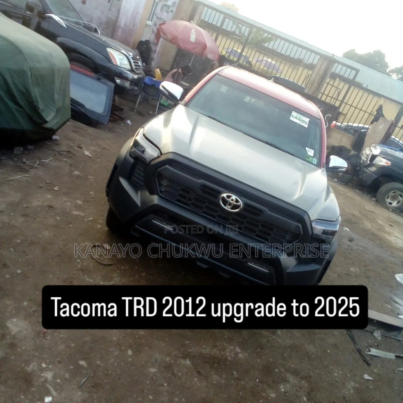 Upgrade Kit for Toyota Tacoma Front and Back View