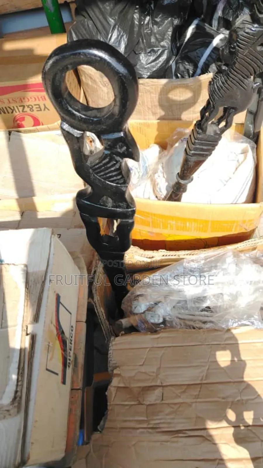Black Wooden Walking Stick