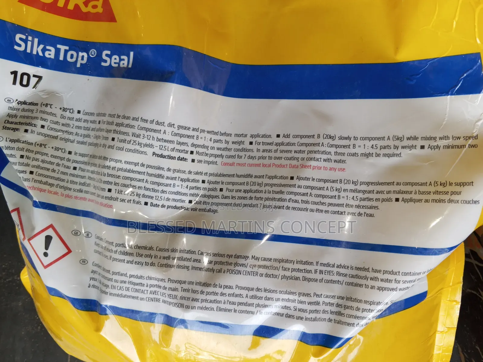 Sika Top Seal 107 Two in One Admixture for Damping and Waterproofing