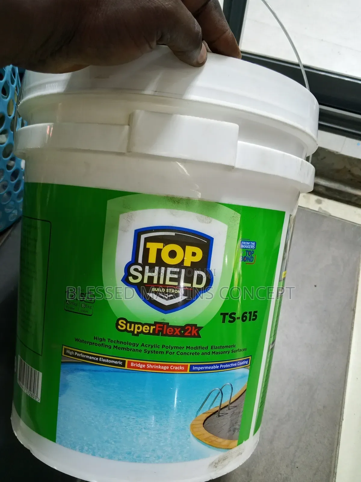 Topshield Ts-615 Two in One Admixture for Waterproof and Damping Area