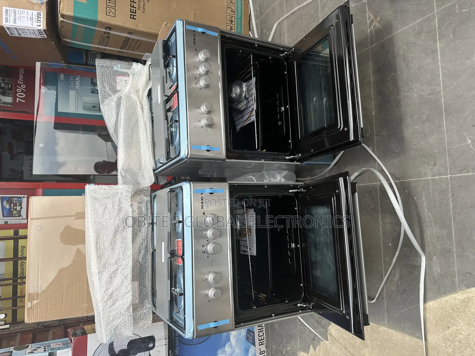 Maxi 60by60 4 Burner Standing Gas Cooker