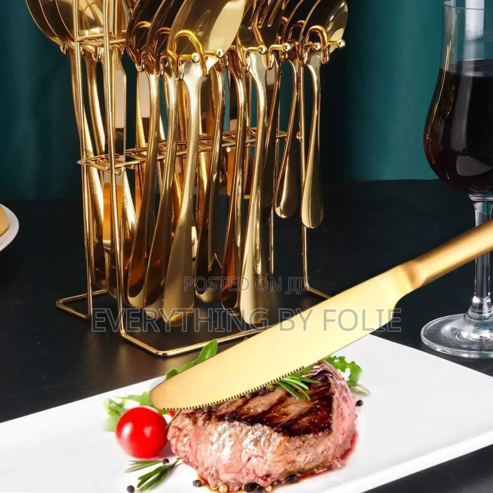 24pcs Gold Spoon
