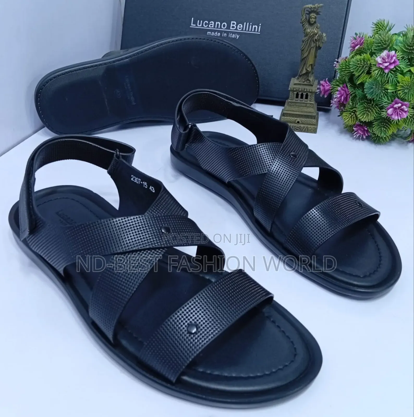 Belliniti Leather Sandals