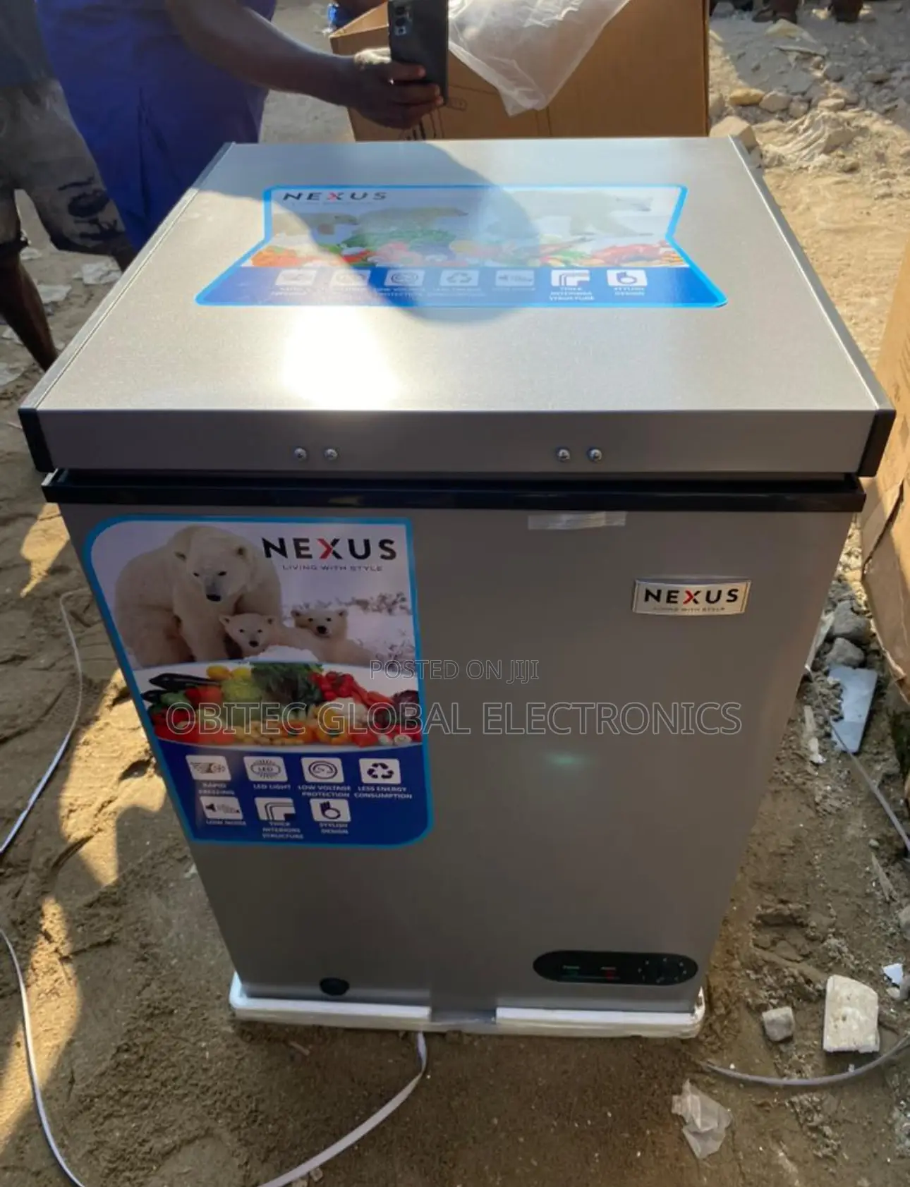 Nexus 100l Chest Freezer Energy Saves