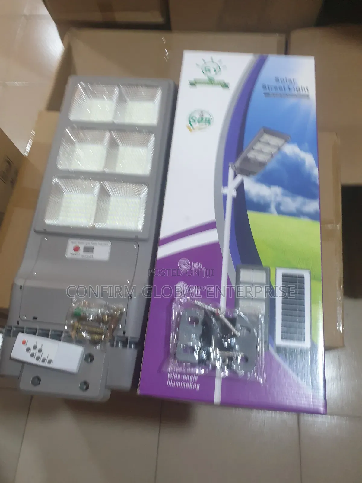 New Model 6 Eyes Solar Street Light