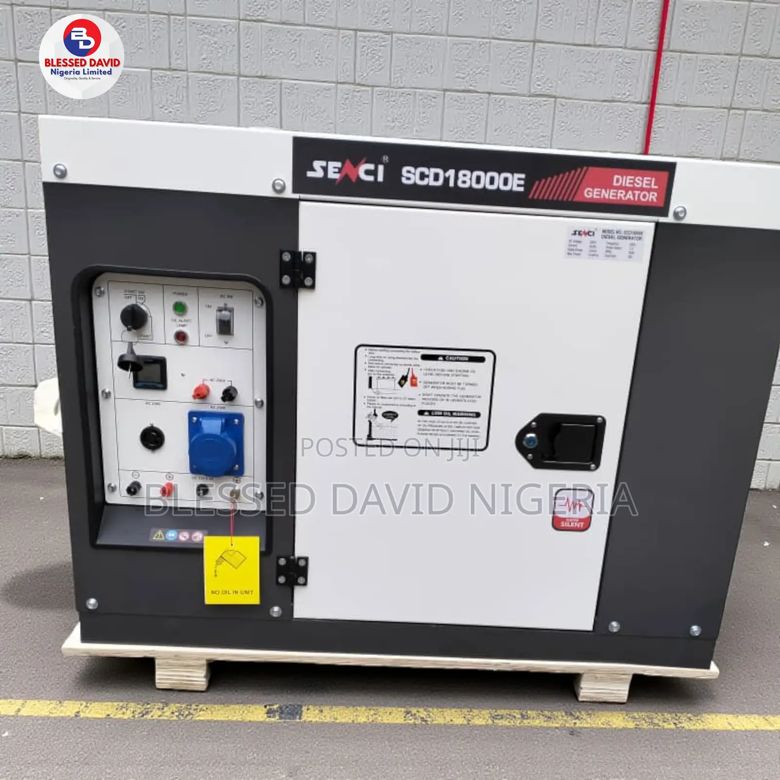 Senci Scd18000e 10kva Soundproof Diesel Generator