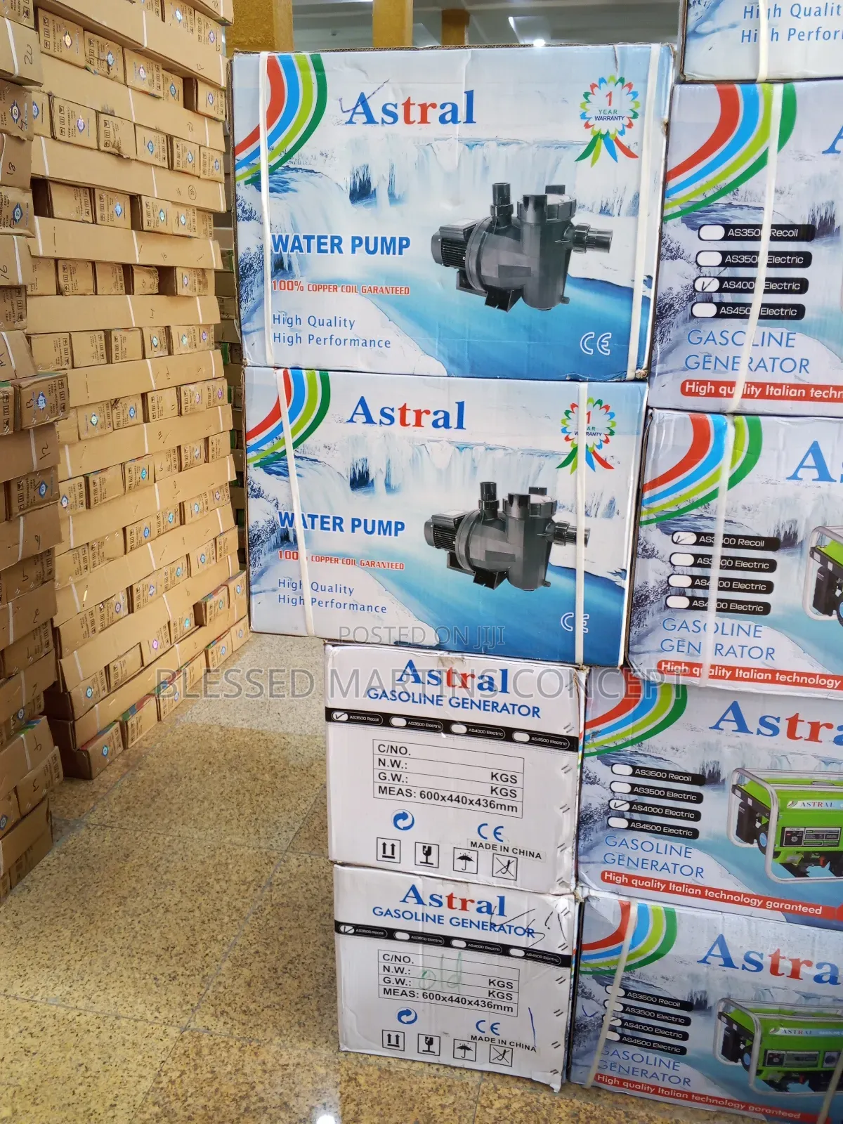 1hp Astral Swimming Water Pump.100% Copper Coil