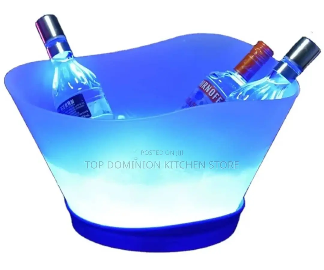 Rechargeable Led Transparent Wine Cooling Bowl