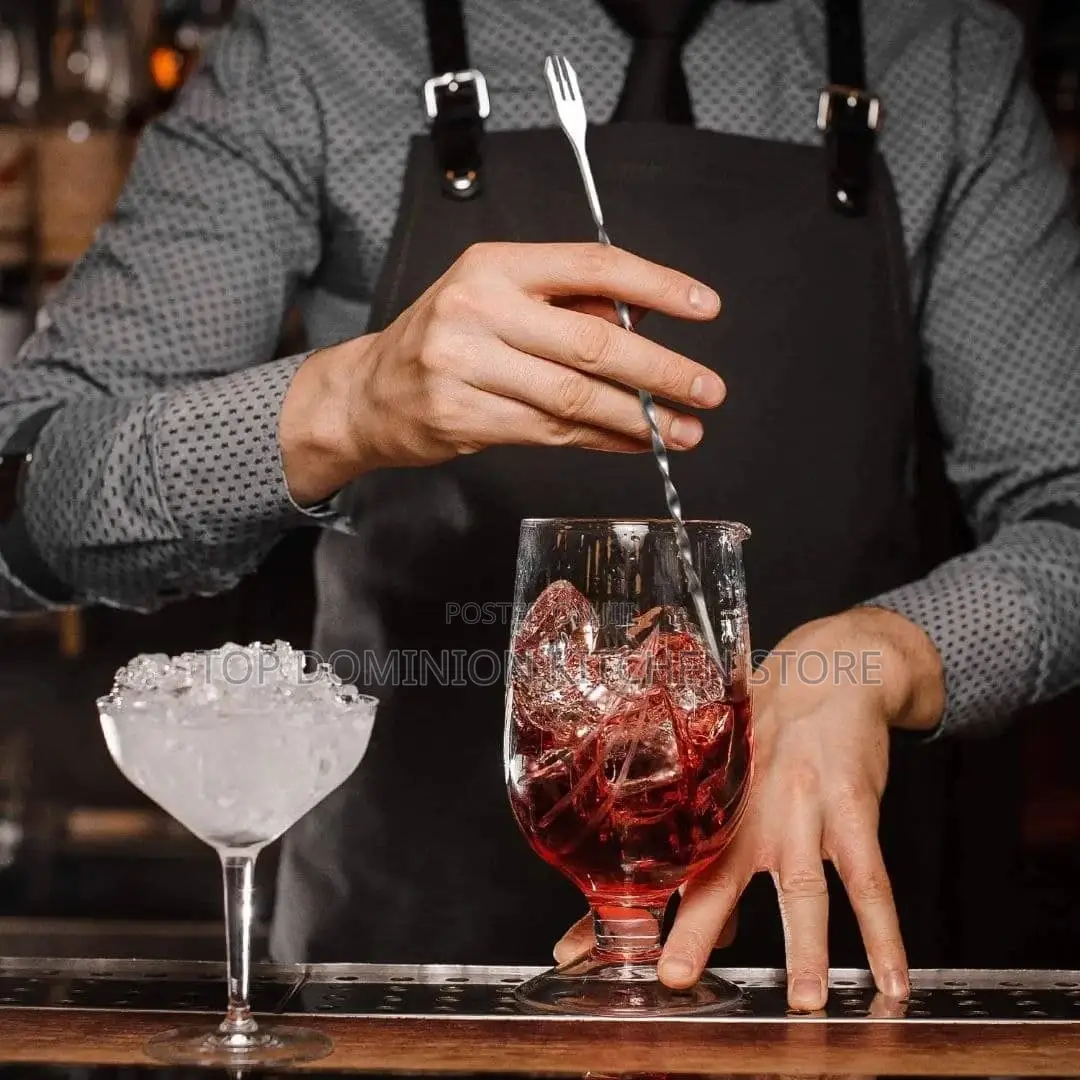 Stainless Steel Double Head Long Bar Spoon