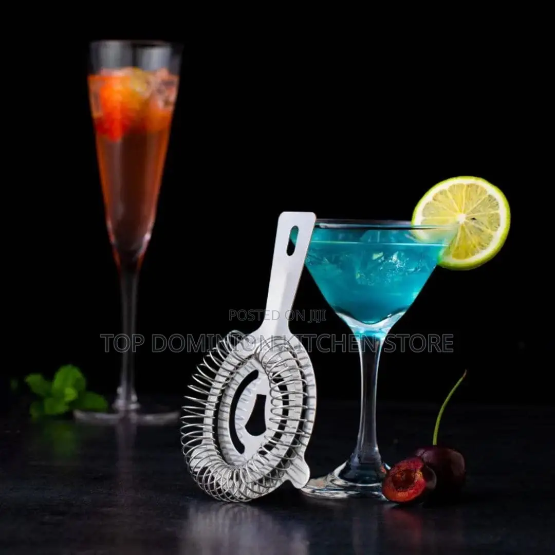 Stainless Steel Bar Ice Strainer for Shaker