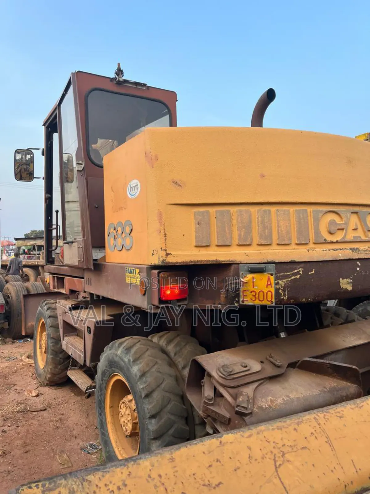 Case Tyre Excavator - Foreign Use