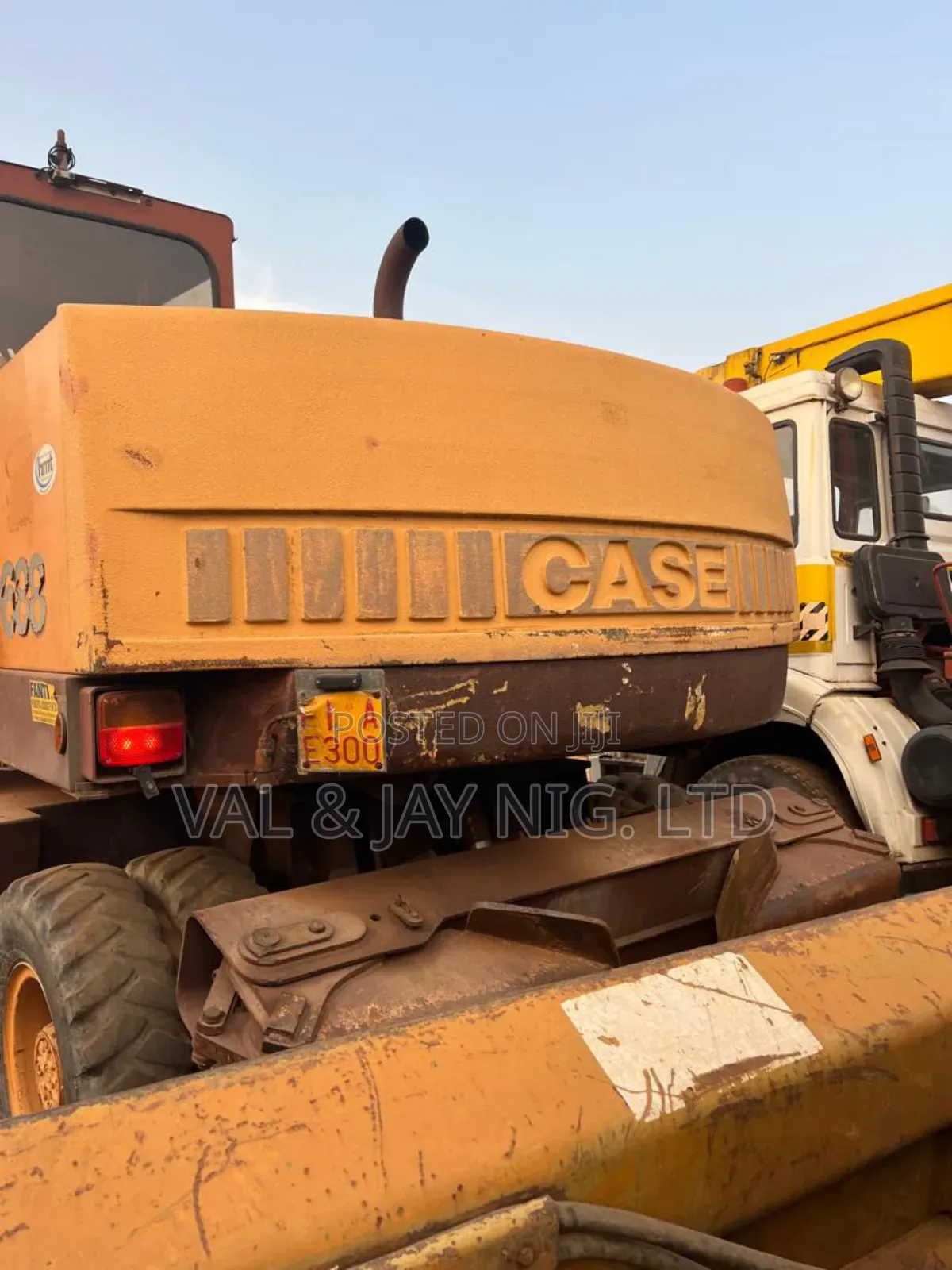 Case Tyre Excavator - Foreign Use