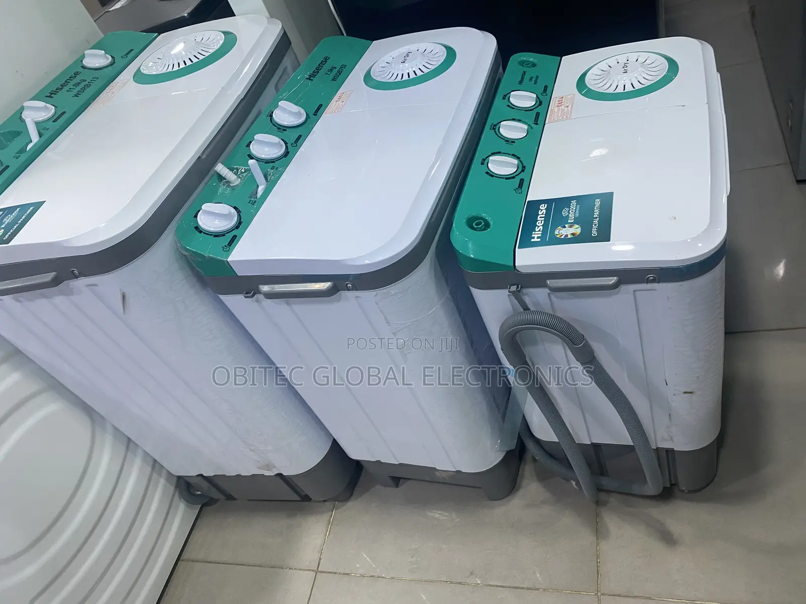 Hisense 5kg,7.5kg and 11kg