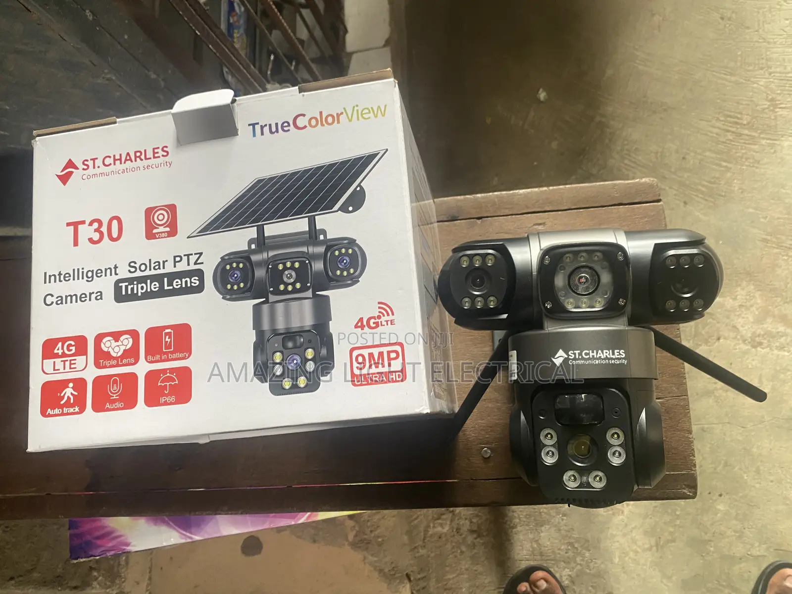 Solar Camera 380 Degrees