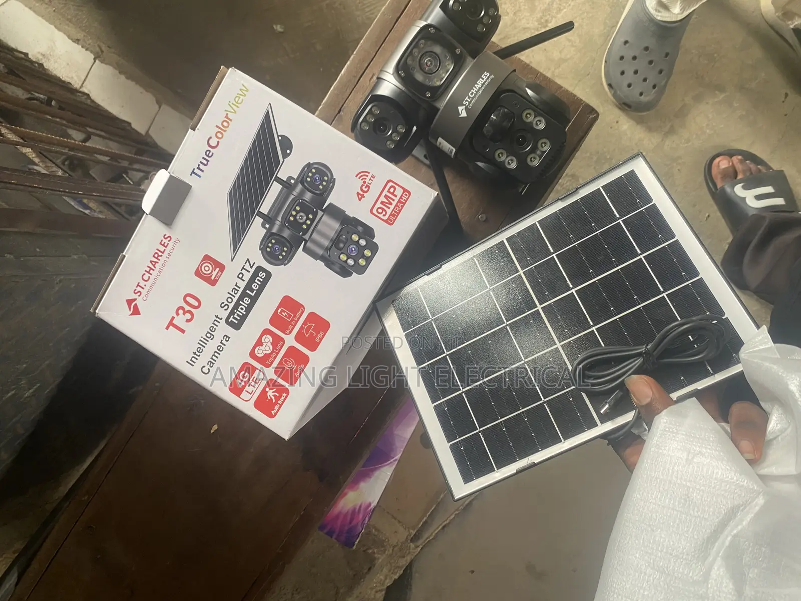 Solar Camera 380 Degrees