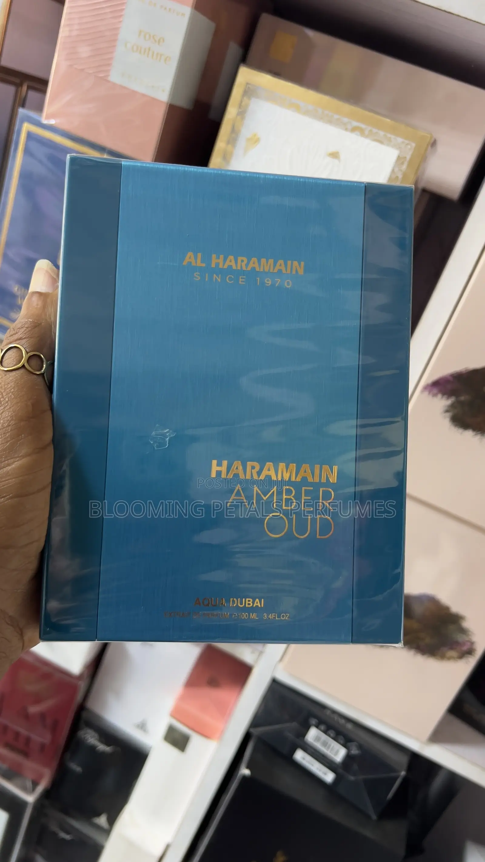Haramain Amber Oud Aqua Dubai