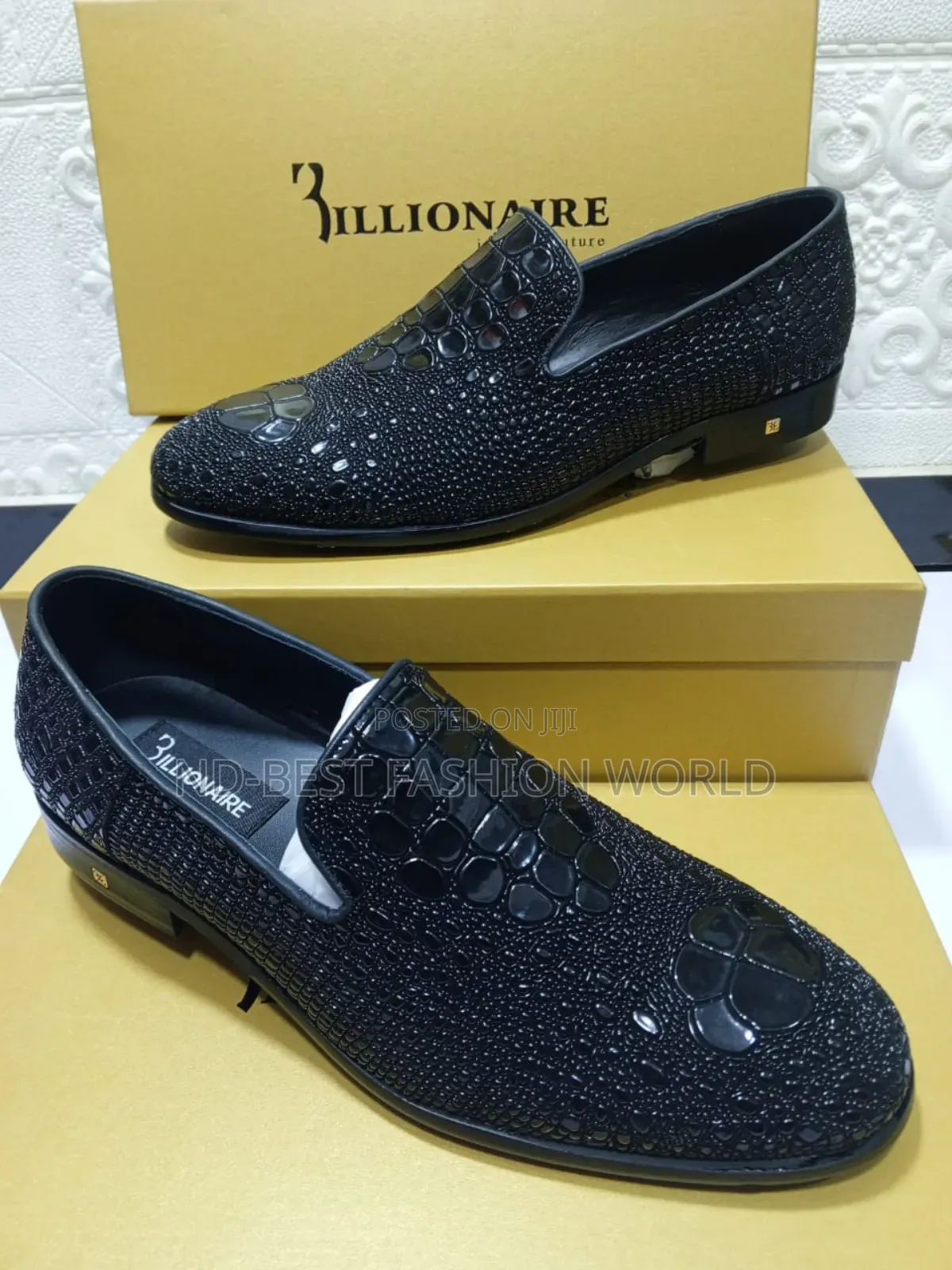 Wine Colour Billionaire Leather Shoe