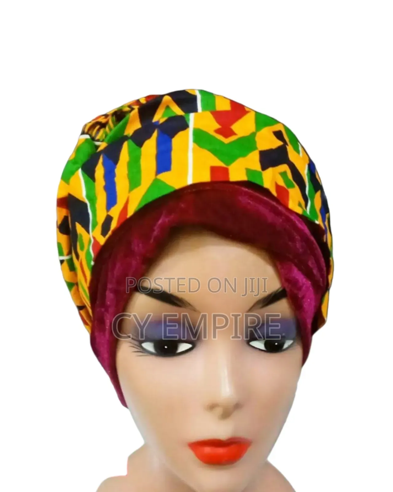Kente Mix Turban Wrap