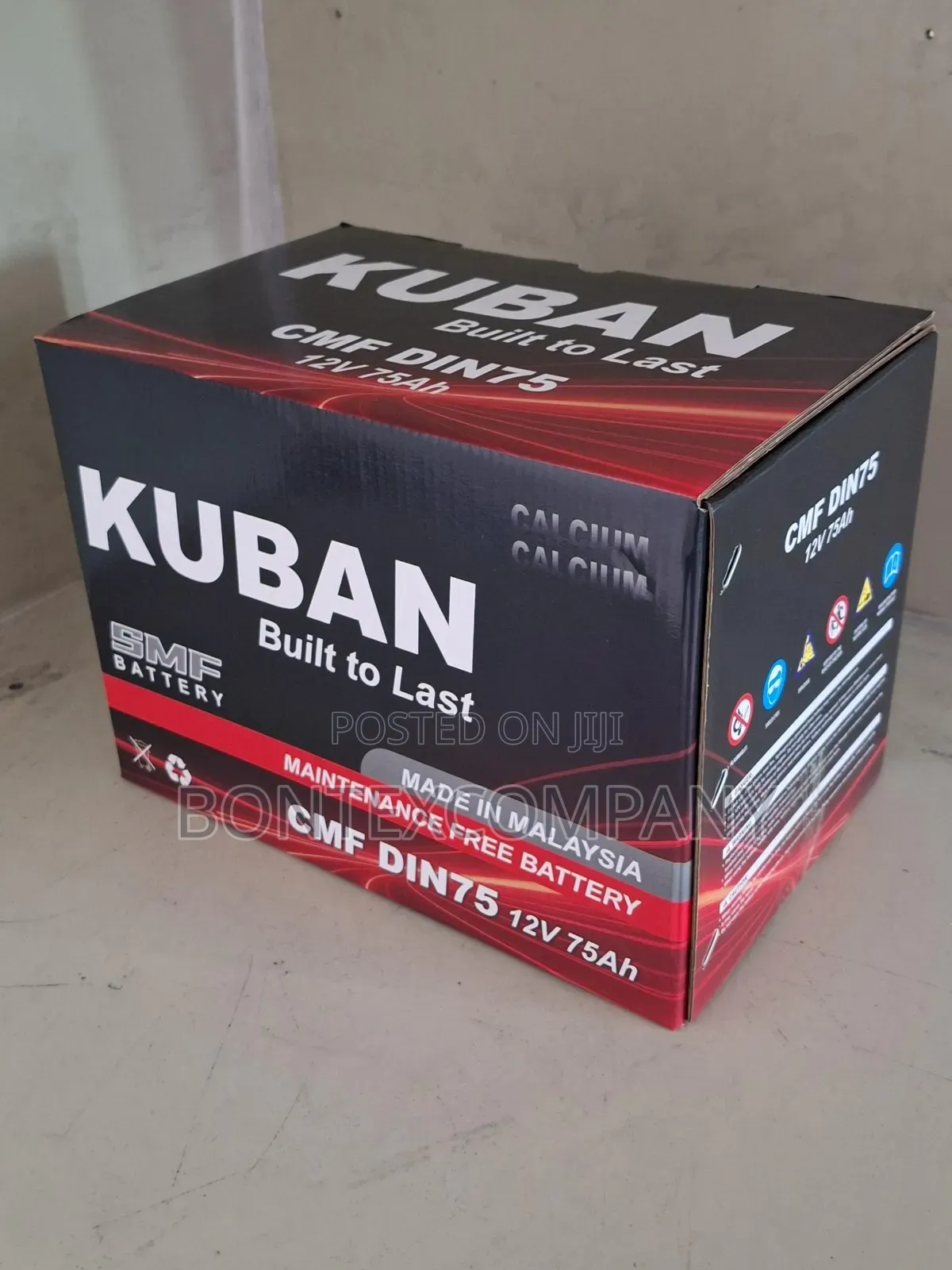 75ahs Kuban Battery Malaysia
