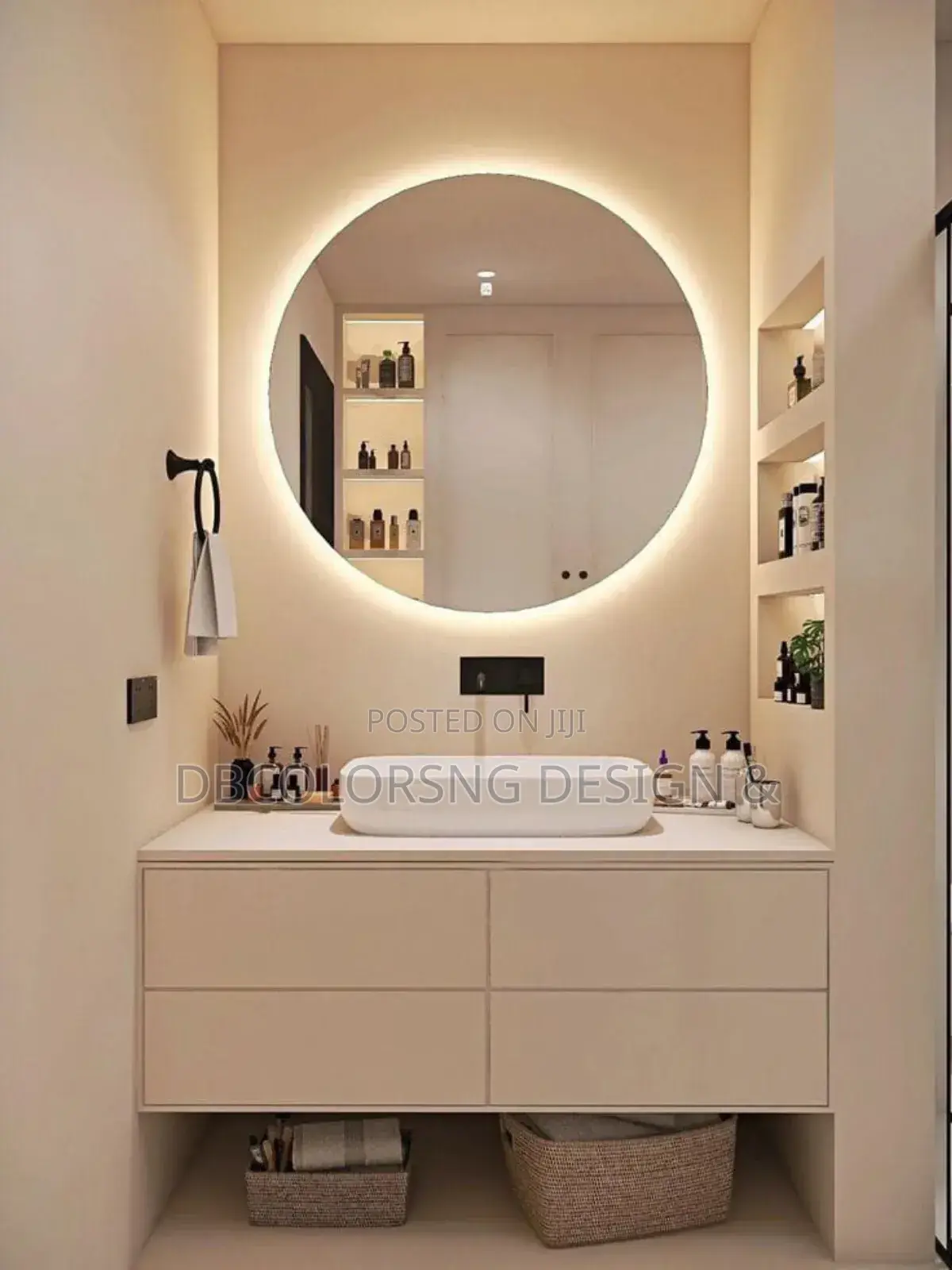 Premium Bathroom Decor With Modern Finishing in Lagos