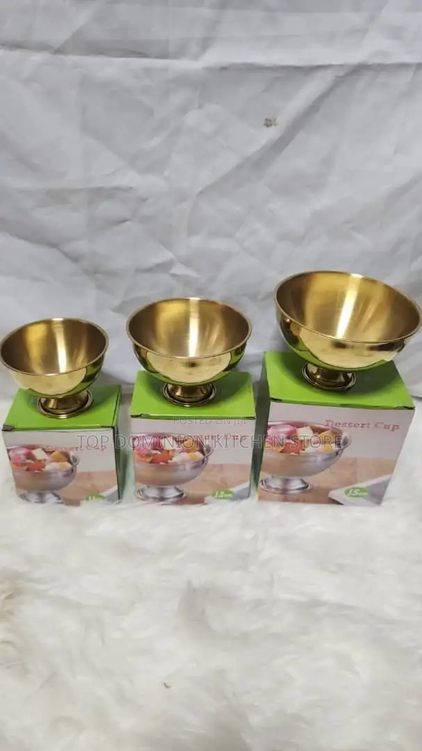 Stainless Steel Golden Bowl