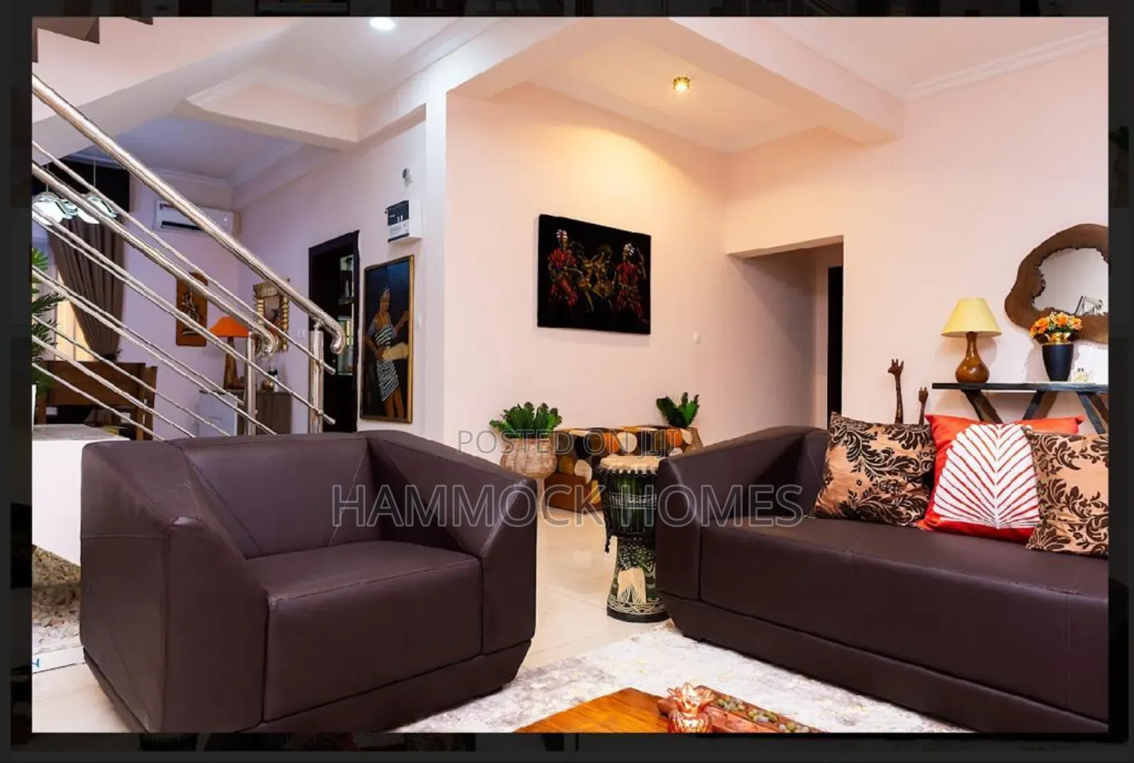 Furnished 6bdrm Duplex in Olive Court, Agodi for rent