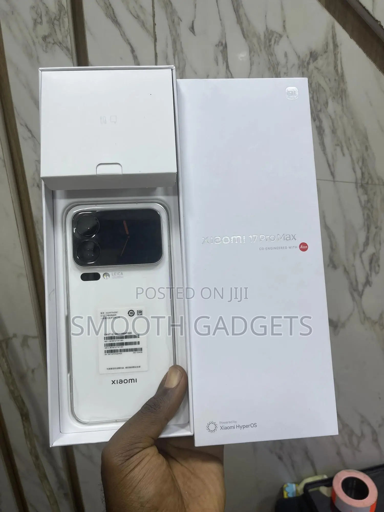 New Xiaomi 17 Pro Max 1 TB White