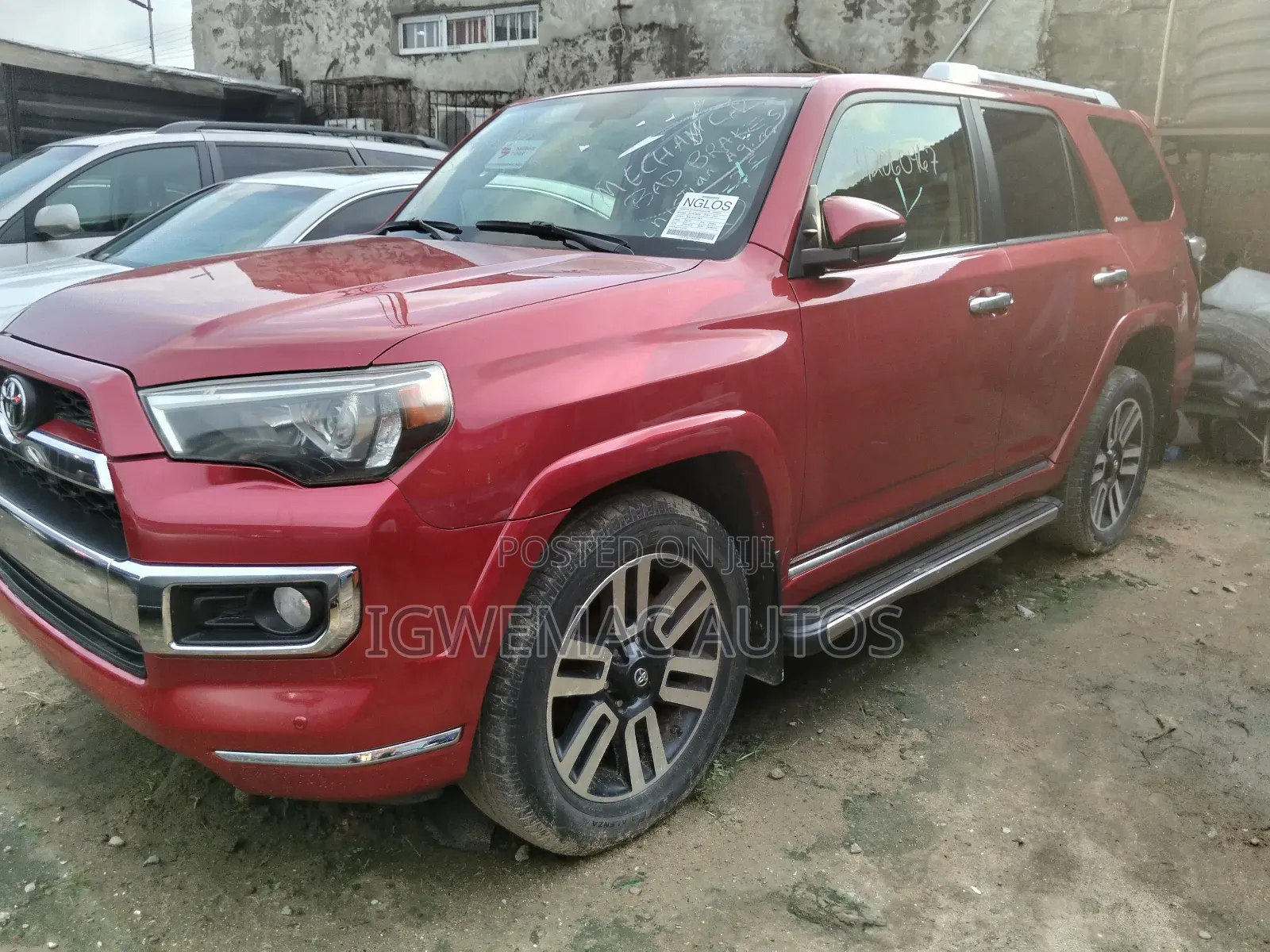 Toyota 4-Runner Limited 4x4 2018 Red