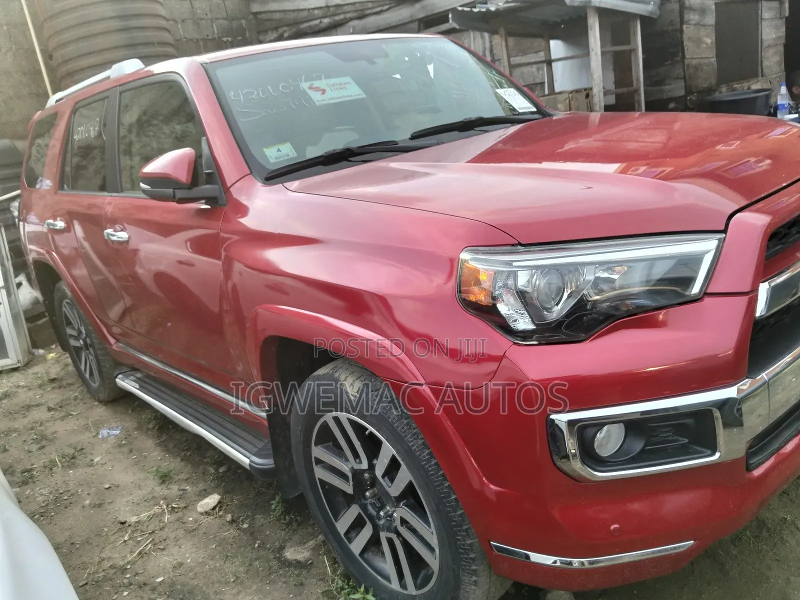 Toyota 4-Runner Limited 4x4 2018 Red