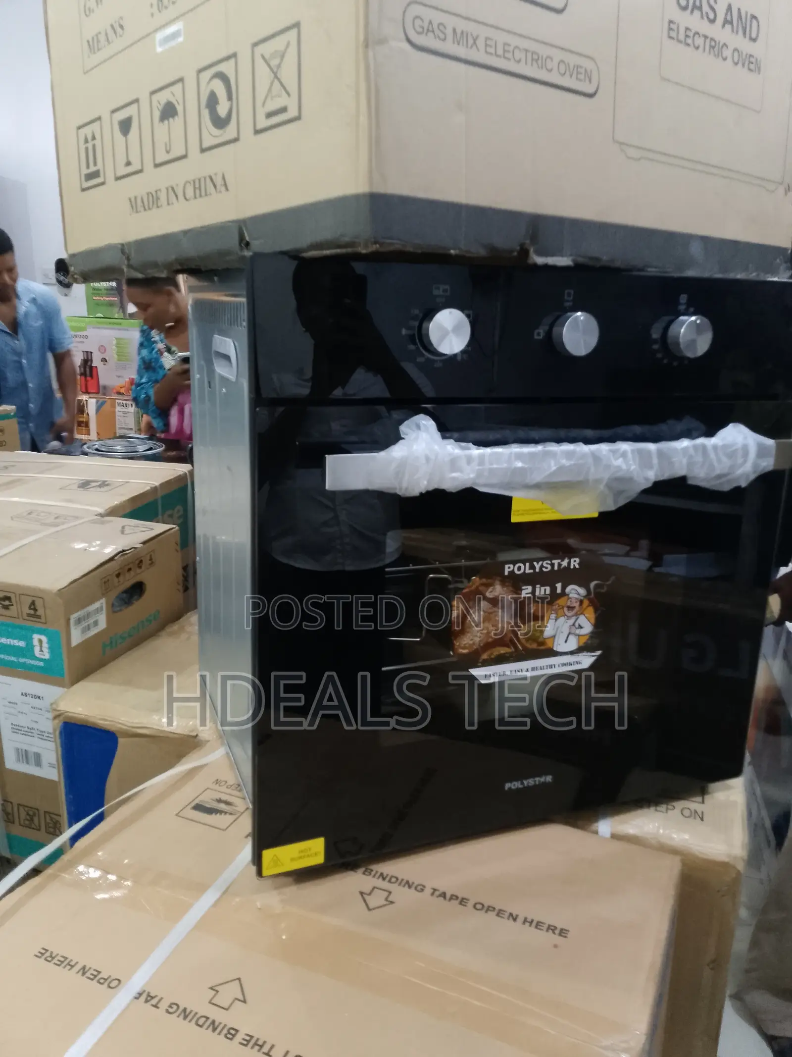 Polystar Gas/Electric Cooker Oven