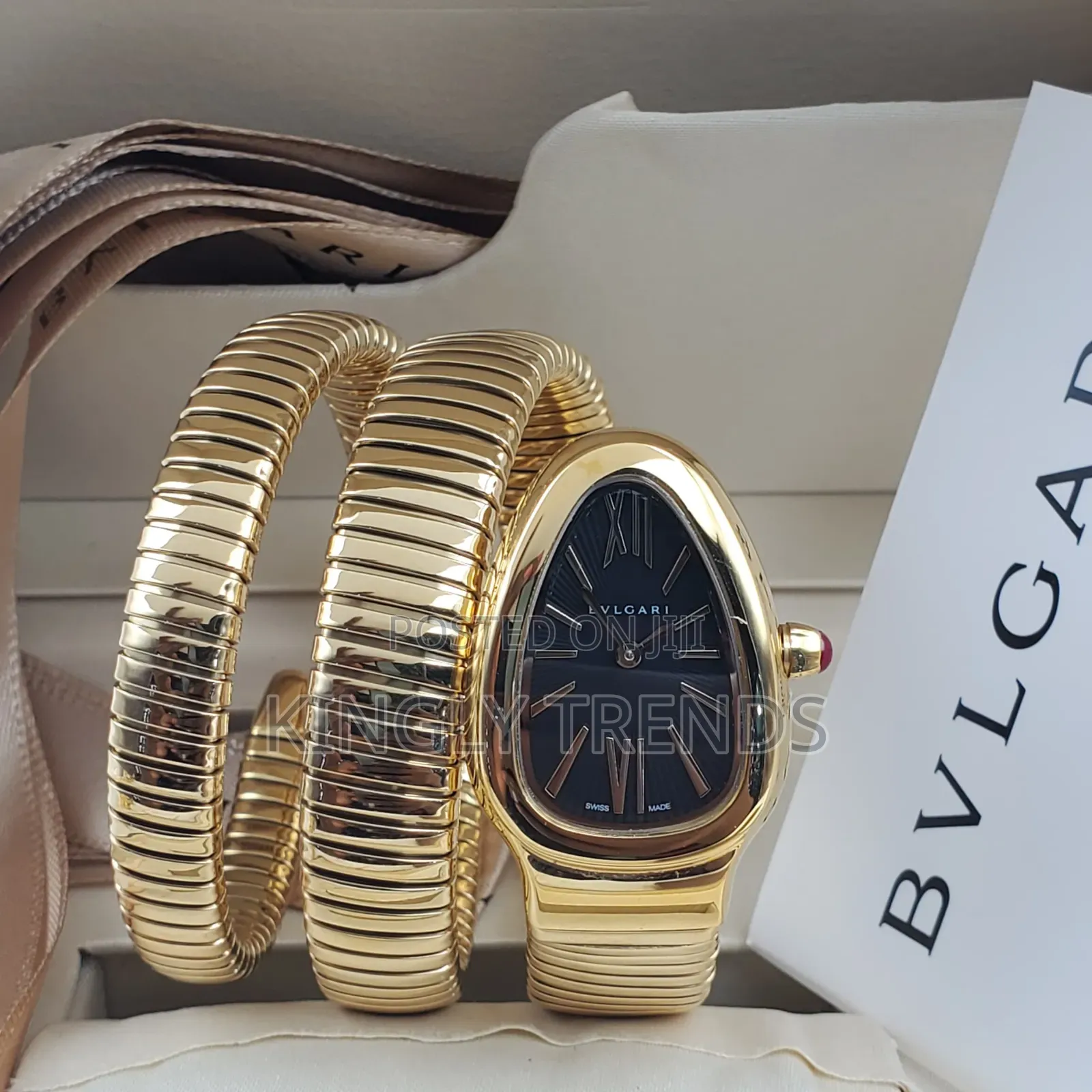 Luxury Female Bvlgari Chain
Wristwatch